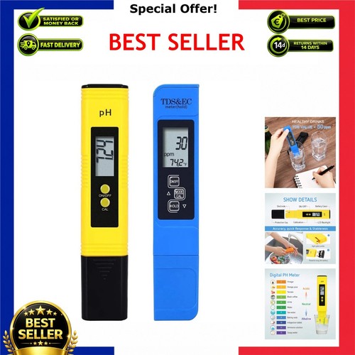 Digital and tds - and, meter