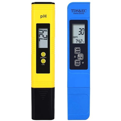 2pcs digital lcd - ph, pen